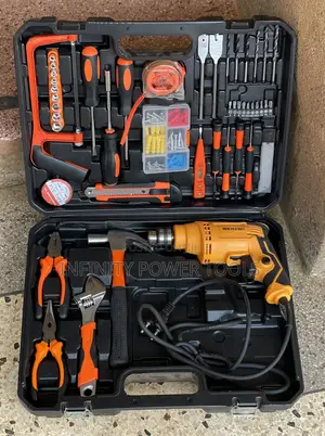 Electric Drill With Accessories