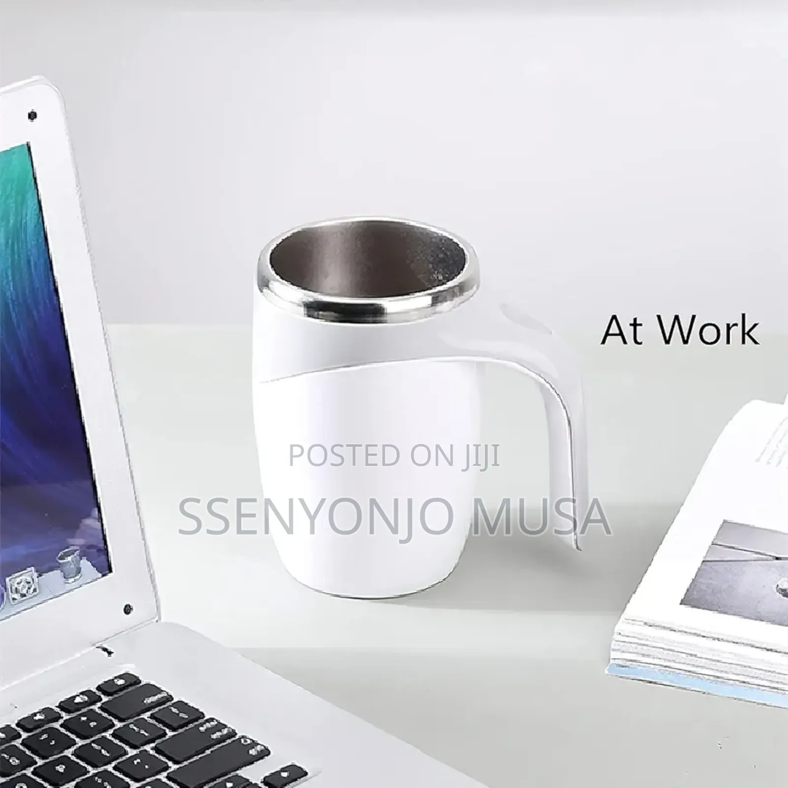 Self Stirring Magnetic Coffee Mug