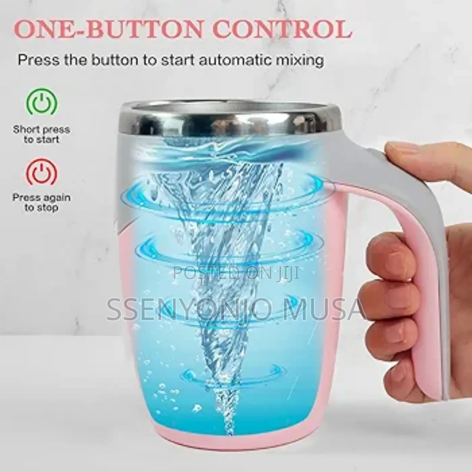 Self Stirring Magnetic Coffee Mug