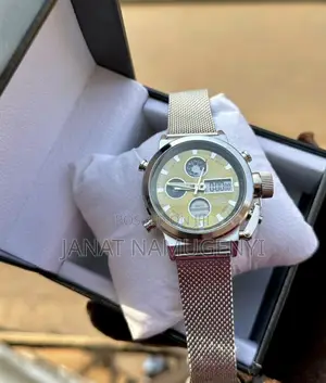 Silver Biden Water Resistant 100% Watch