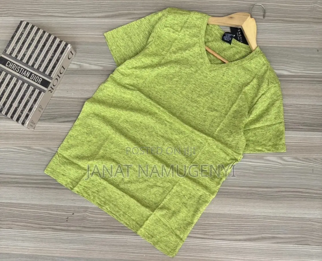 Neon Green v-Neck Tshirt