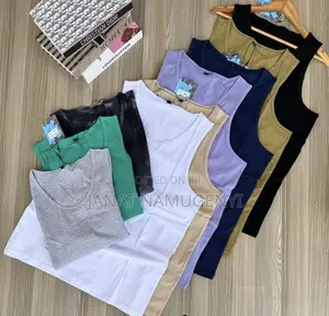 Plain Colored Vests Available in Different Sizes