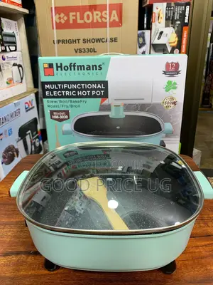 Hoffmans Multifunctional Electric Hot Pot 6l 30 Cm