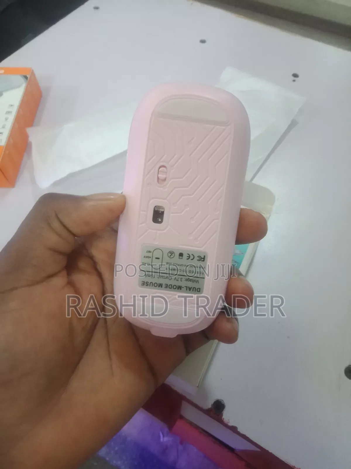 Office Rechargeable Transparent Mouse