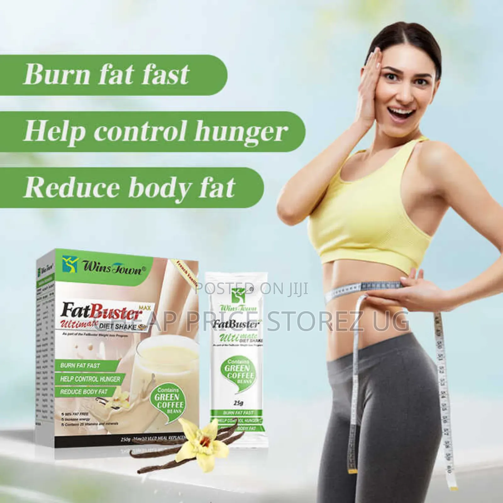 Vanilla Flavour Fat Buster Slim Weight Loss Detox Fast