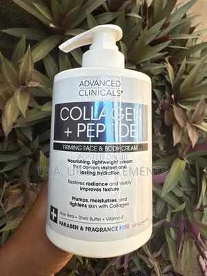 Advanced Clinicals Collagen+Peptides Lotion