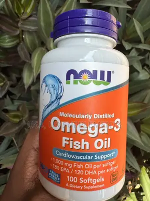 Now Omega 3 1000mg Fish Oil 100softgels