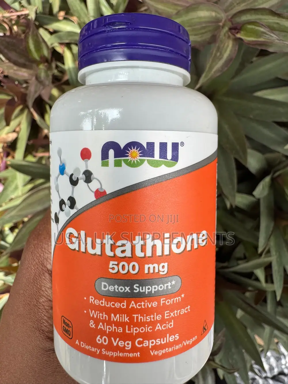 Glutathione 500mg 60capsules(Skin Lightening Pills)