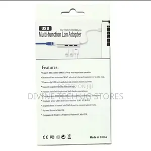 Usb 3.0 to Rj45 Multi-Function Lan Adapter