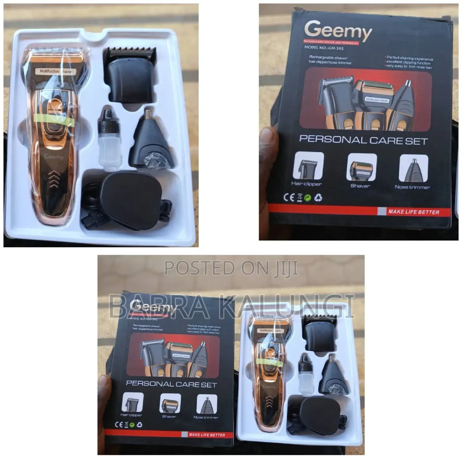 Geemy Shaver 3 in 1