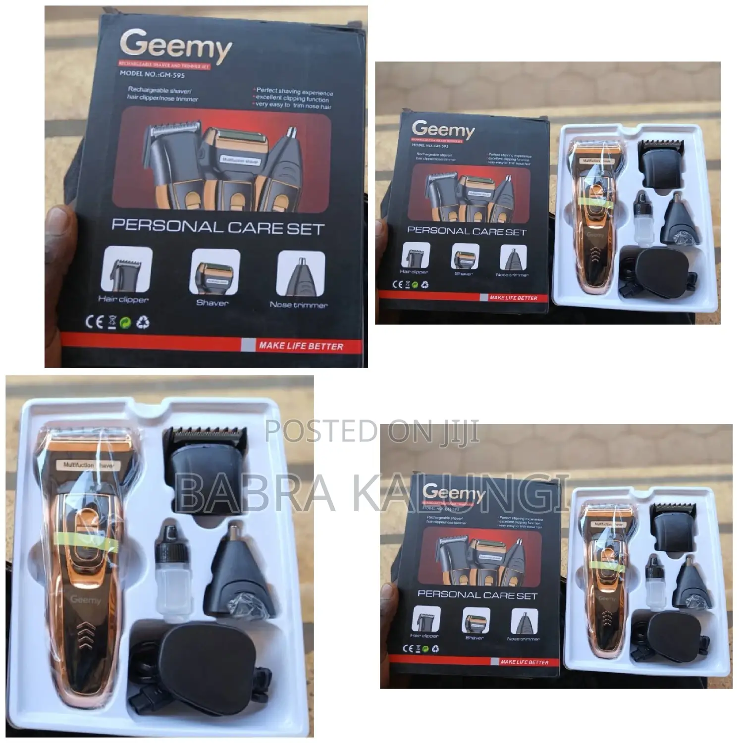 Geemy Shaver 3 in 1