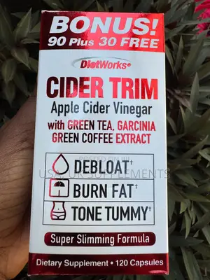 Cider Trim Slimming Pills 120capsules