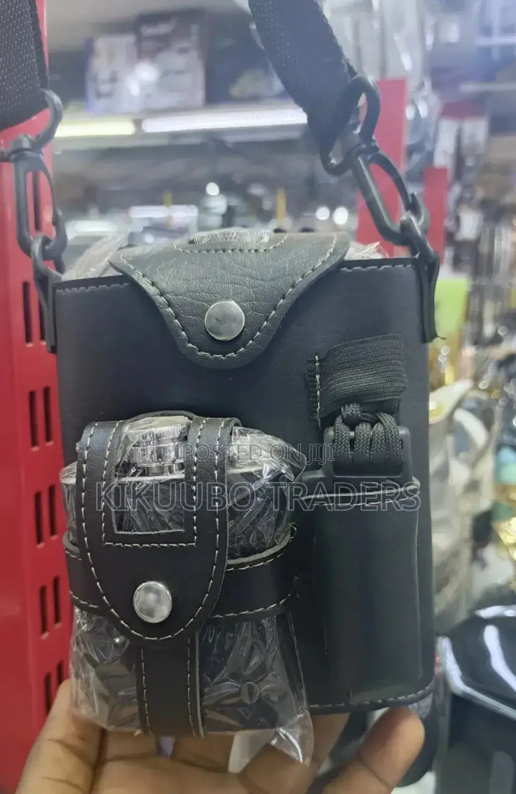 Hip Flask Set With Carry Case