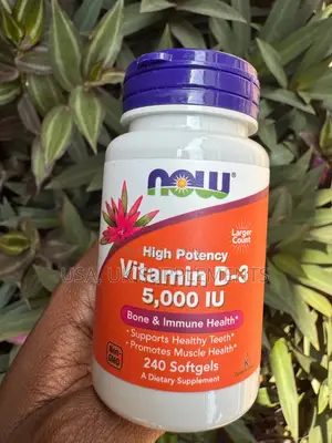 Now 5000ui Vitamin D3 240softgels