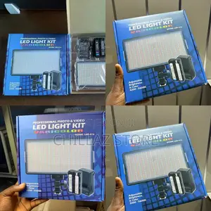 Professional Photo and Video Led Light Kit Varicolor.