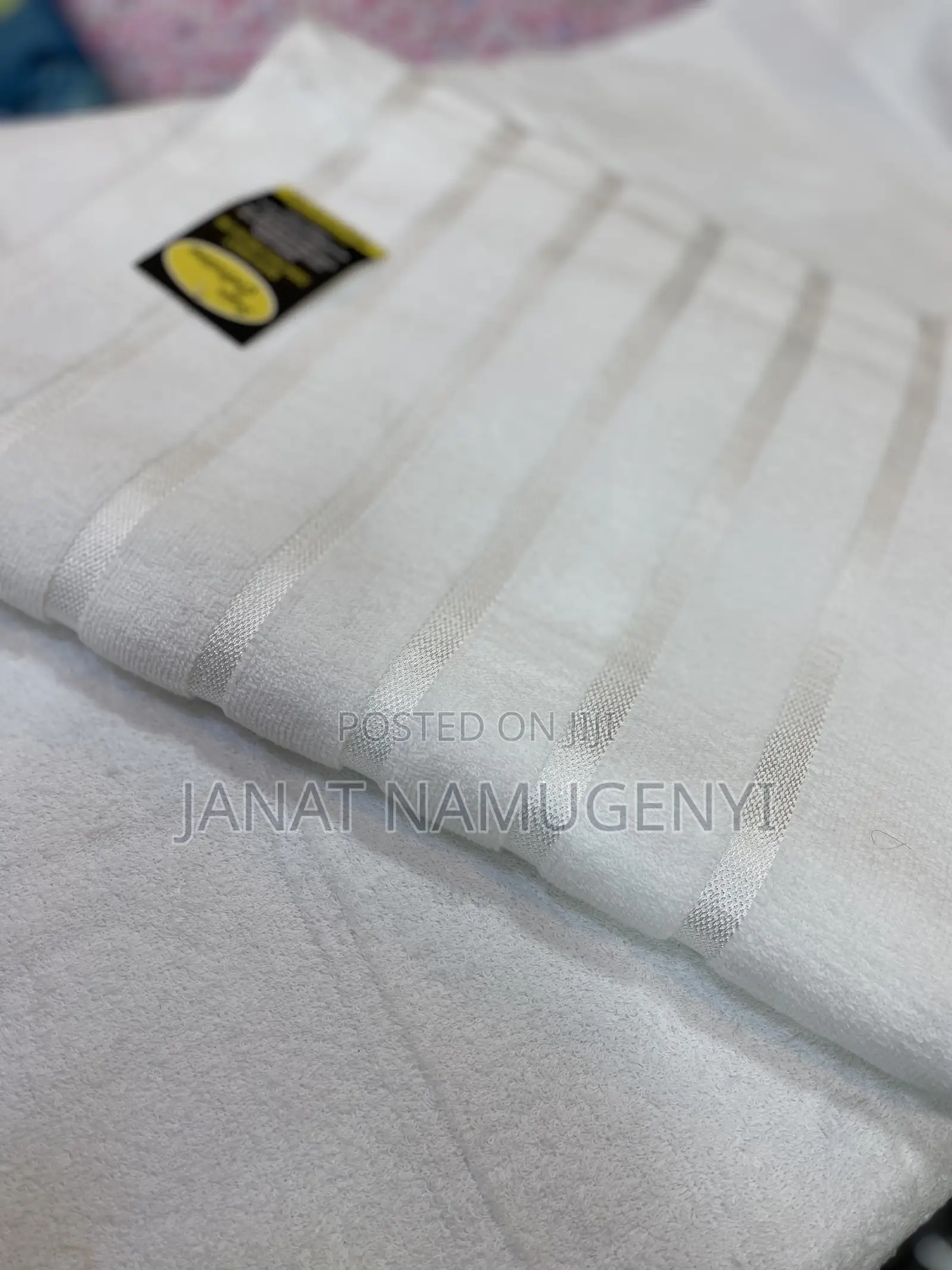 Plain White Super Collection Towels