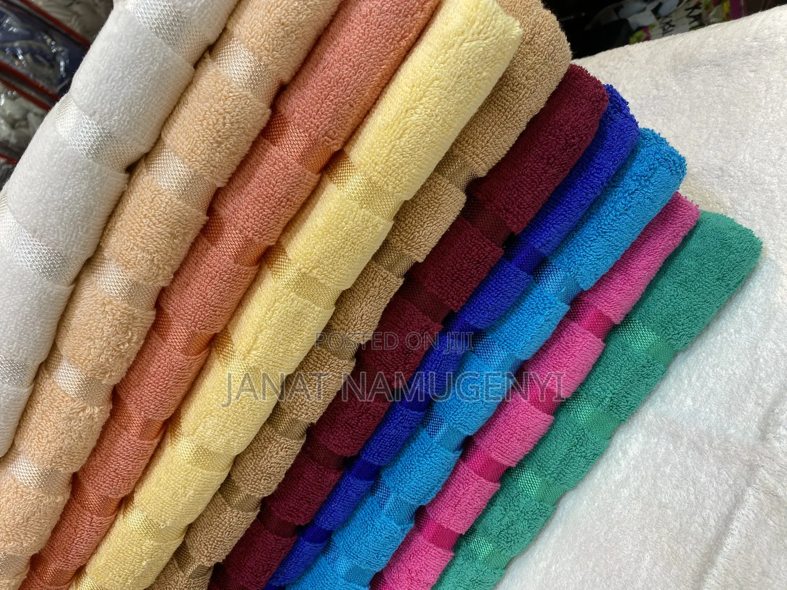 Plain White Super Collection Towels