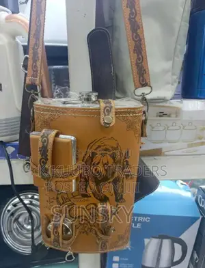 Hip Flask Set With Carrying Case