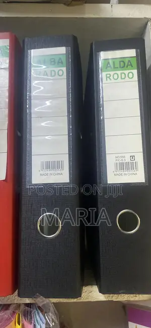 PVC Box-Files Black