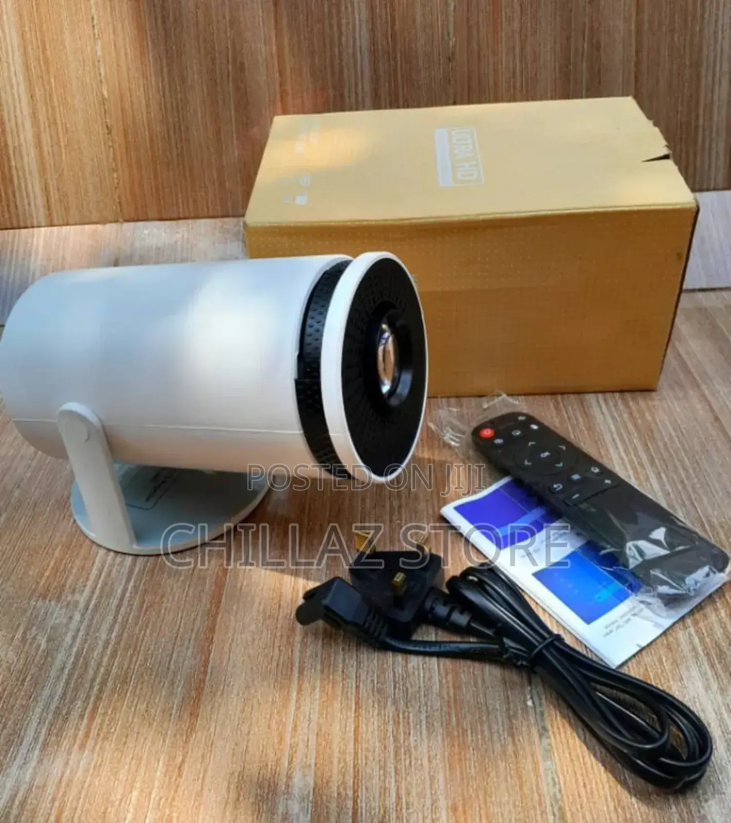 Mini Smart 180 Adjustable Portable Projector With 5g.