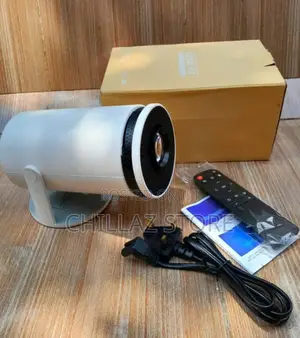 Mini Smart 180 Adjustable Portable Projector With 5g.