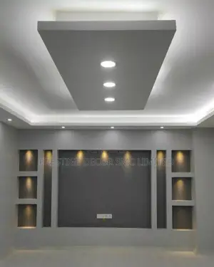 Gypsum Water Gold Ceilling