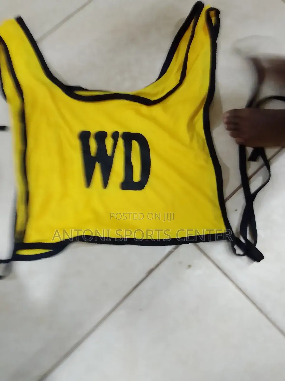 Netball Bibus Yellow Color