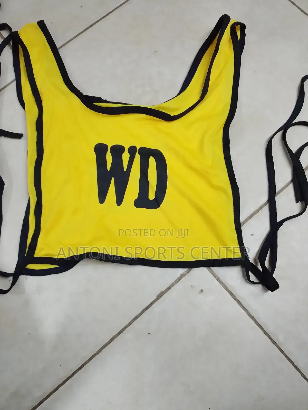 Netball Bibus Yellow Color