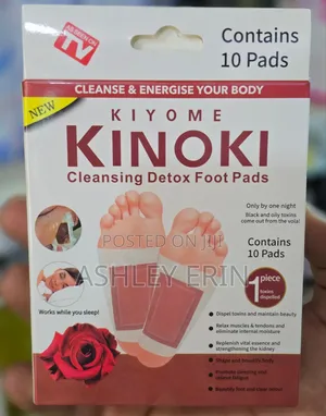 Kinoki Foot Patch Cleansing Detox Foot Pads -10pcs