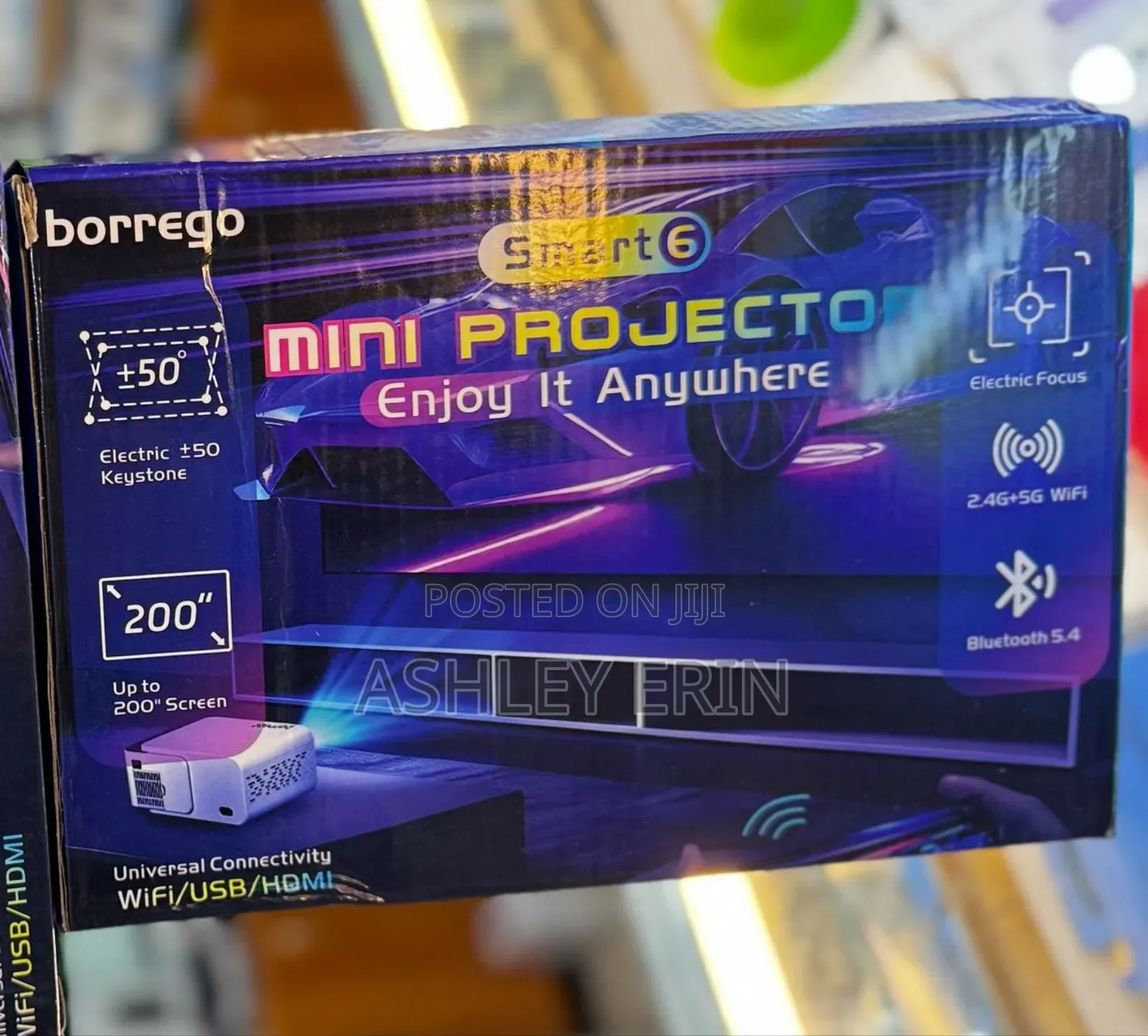 Borrego Smart 6 Mini Projector