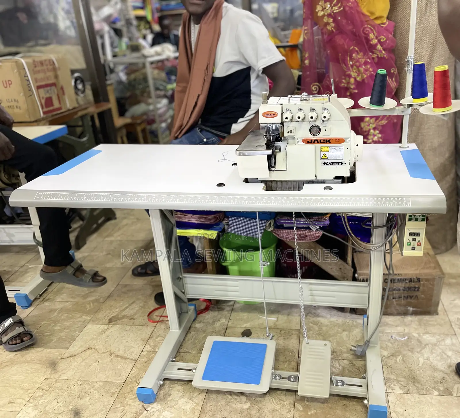 Industrial Overlock Japan Used Complete Electric Machine