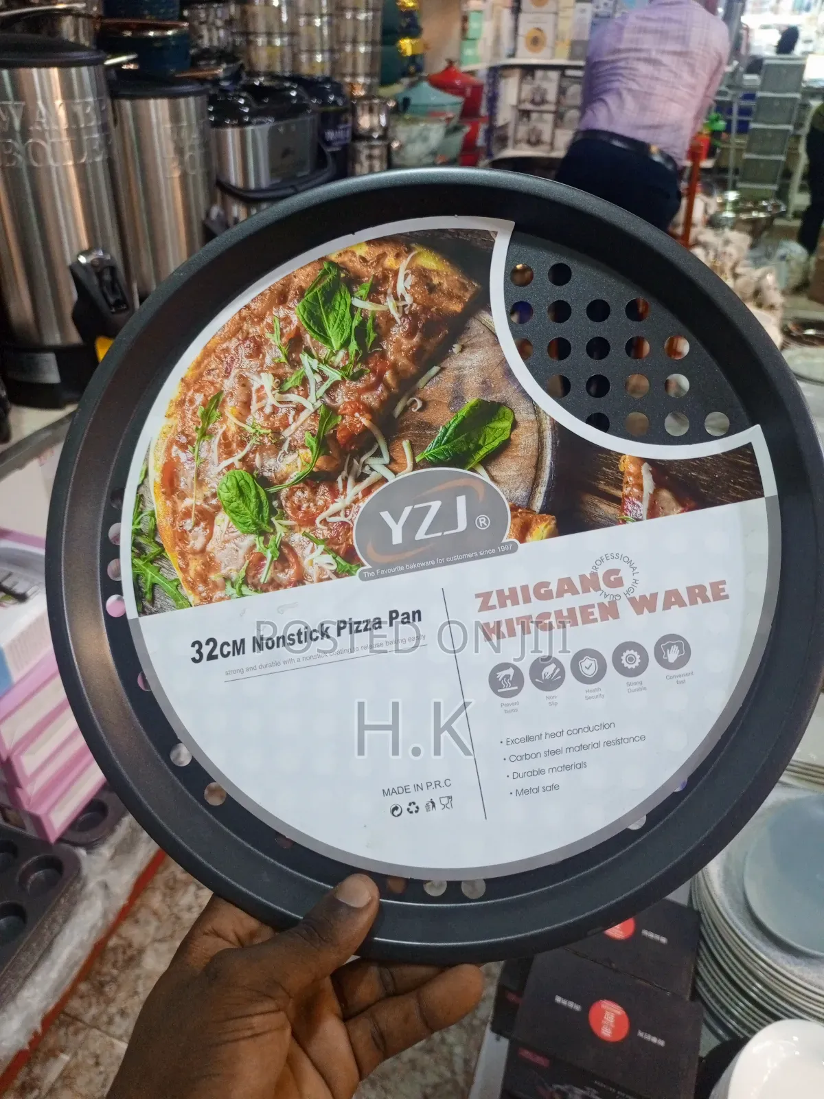 32cm Nonstick Pizza Pan With Holes