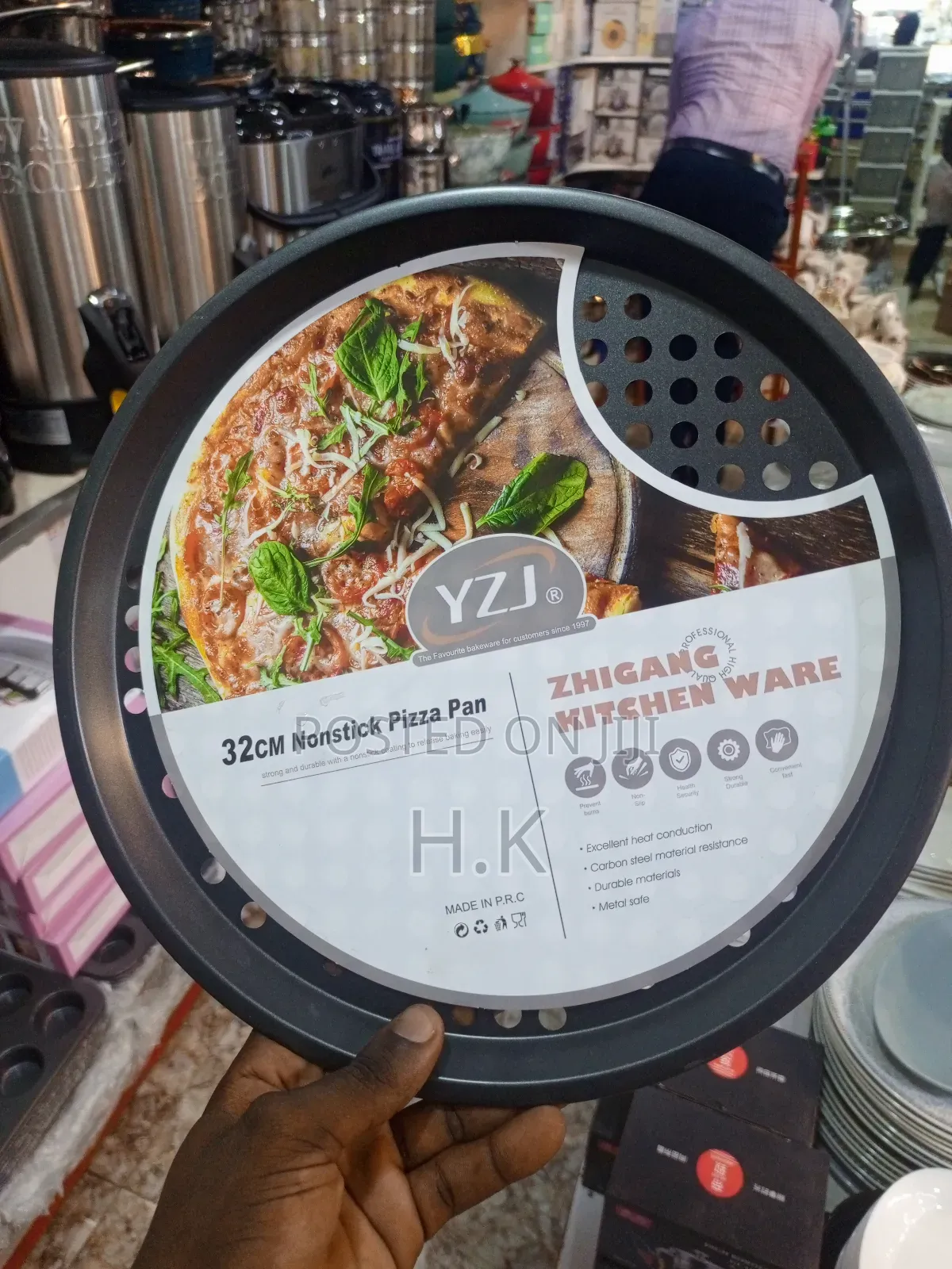32cm Nonstick Pizza Pan With Holes