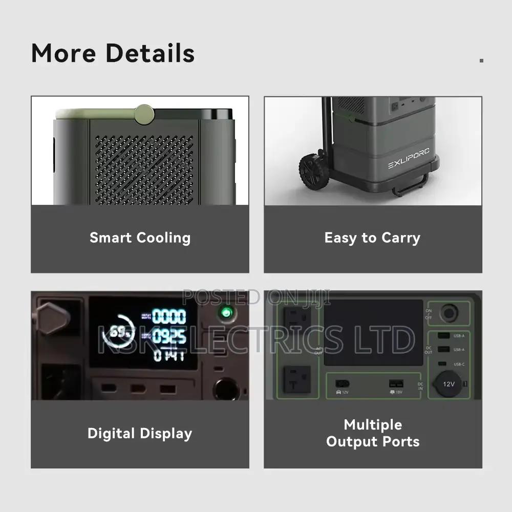 Electric Power Station For Camping