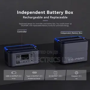 Electric Power Station For Camping