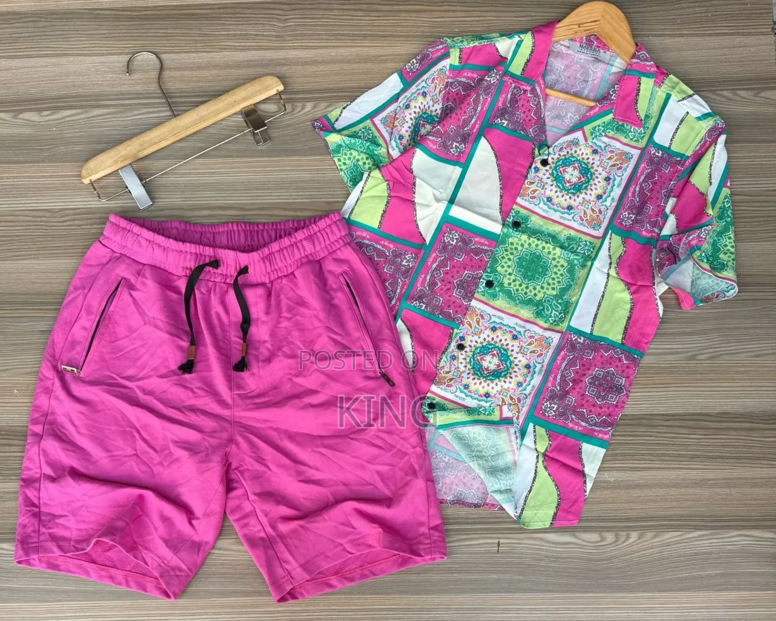 Metallic Style Two Piece