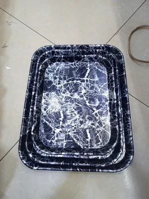 Set of 3 Nested Rectangular Serving Trays