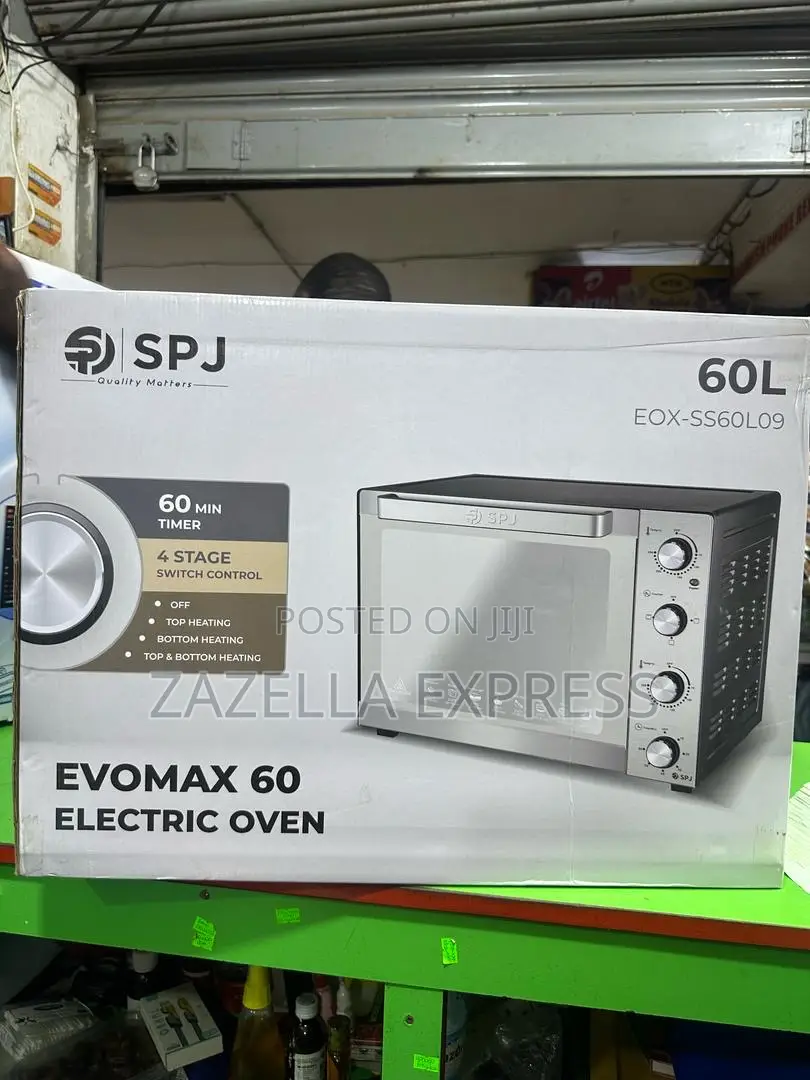 SPJ 60l Eletric Oven With 4 Stages Switch Control