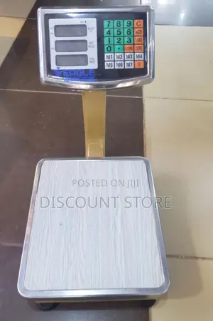 Platform Commercial Weighing Scale 60kg Commercial Scales