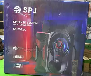 SPJ Speaker System With Sub-Woofer