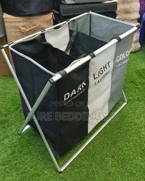 3 Columns Laundry Basket