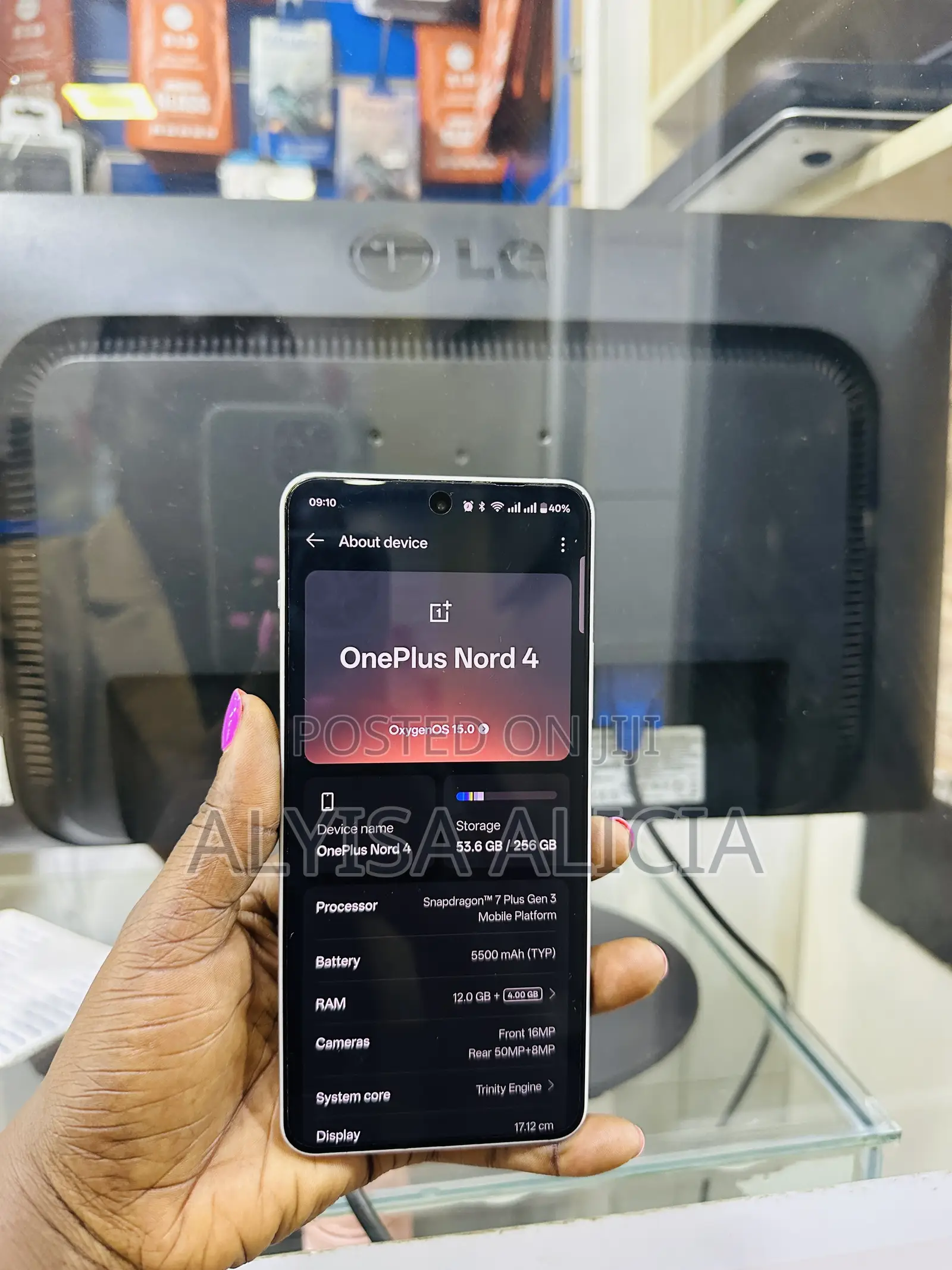 OnePlus Nord 4 256 GB Gold