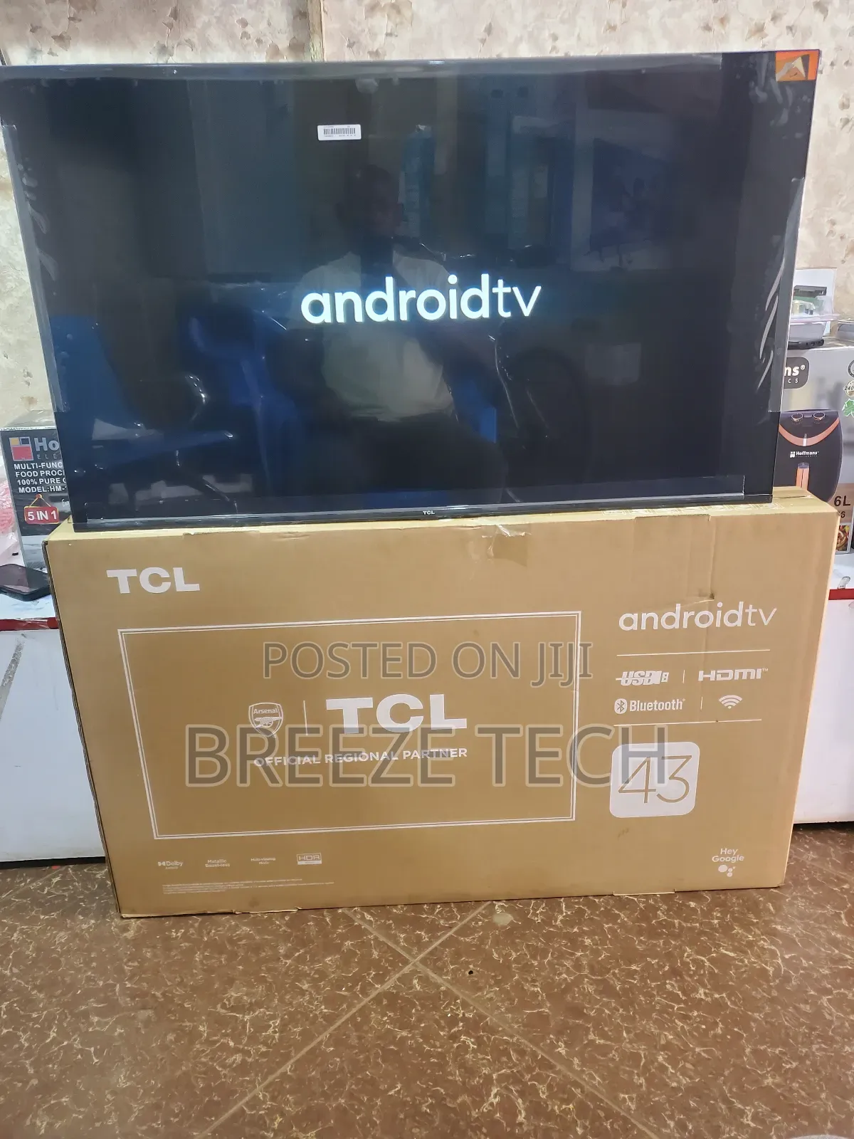 Boxed Tv 43" TCL Smart