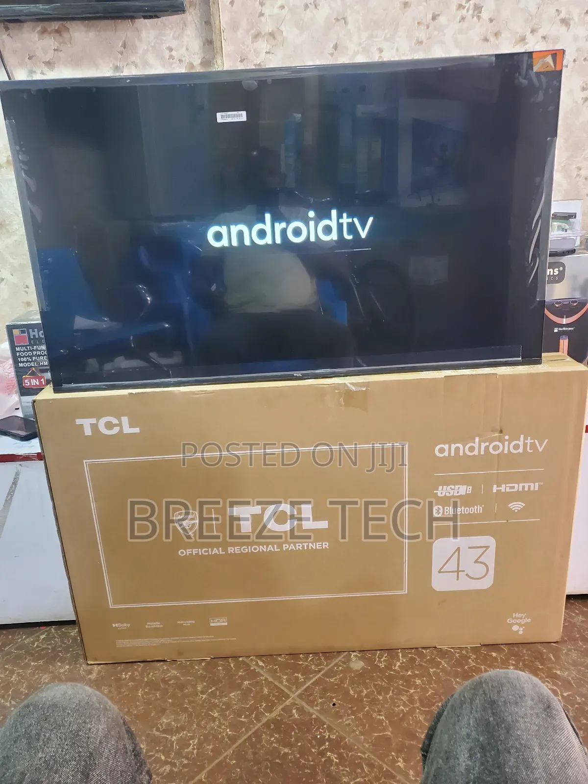 Boxed Tv 43" TCL Smart