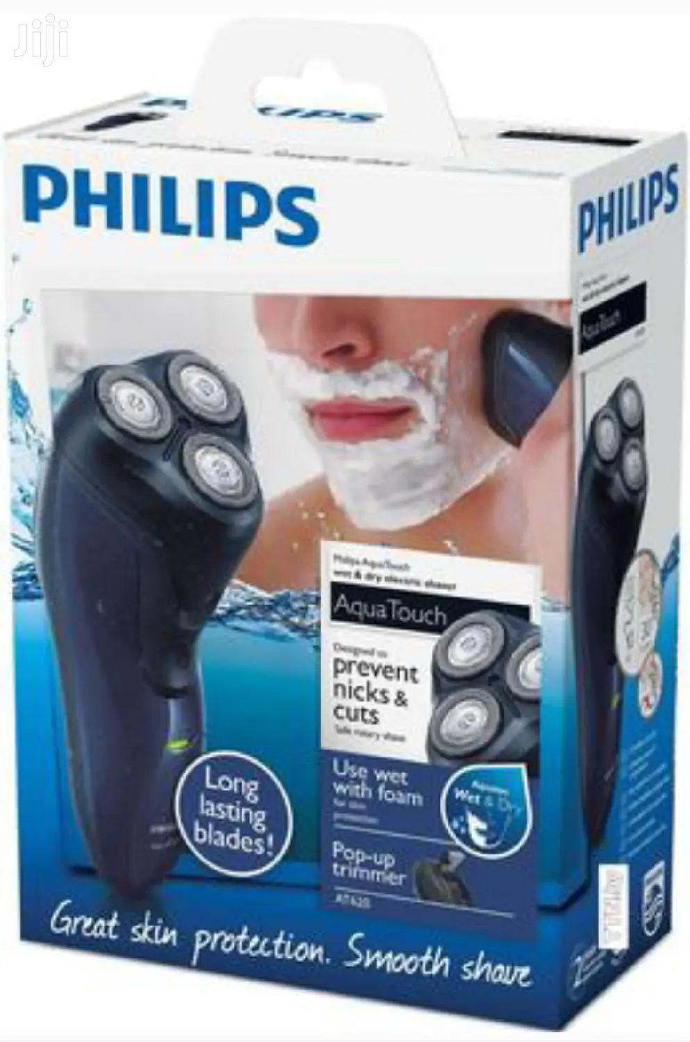 Philips Cordless Rechargeable Aquatouch Waterproof Electric Shaver