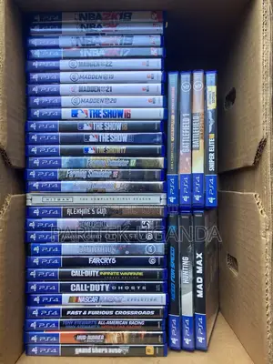 Ps4 Games Lot Bundle Used