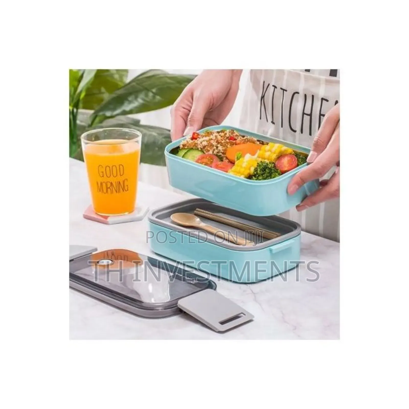 Cozy Nest Stainless Steel Leak-Proof Bento Lunch Box 