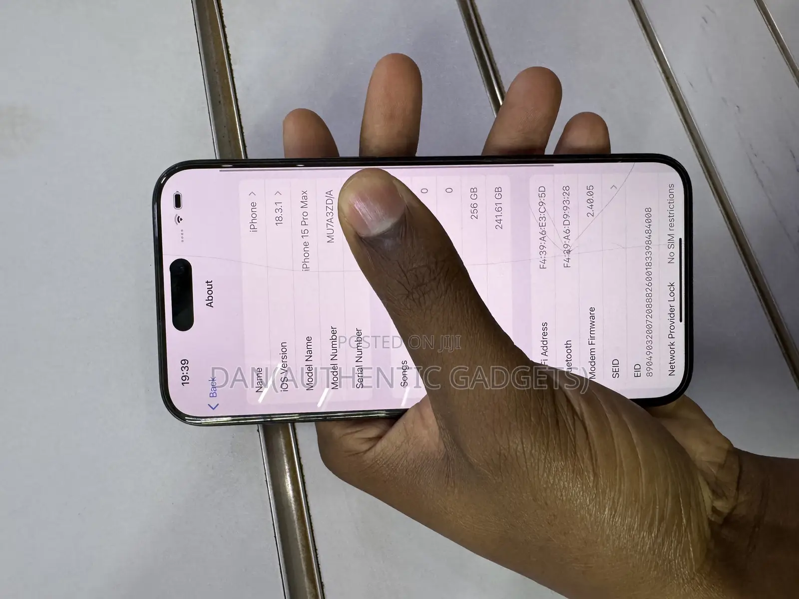 New Apple iPhone 15 Pro Max 256 GB Blue