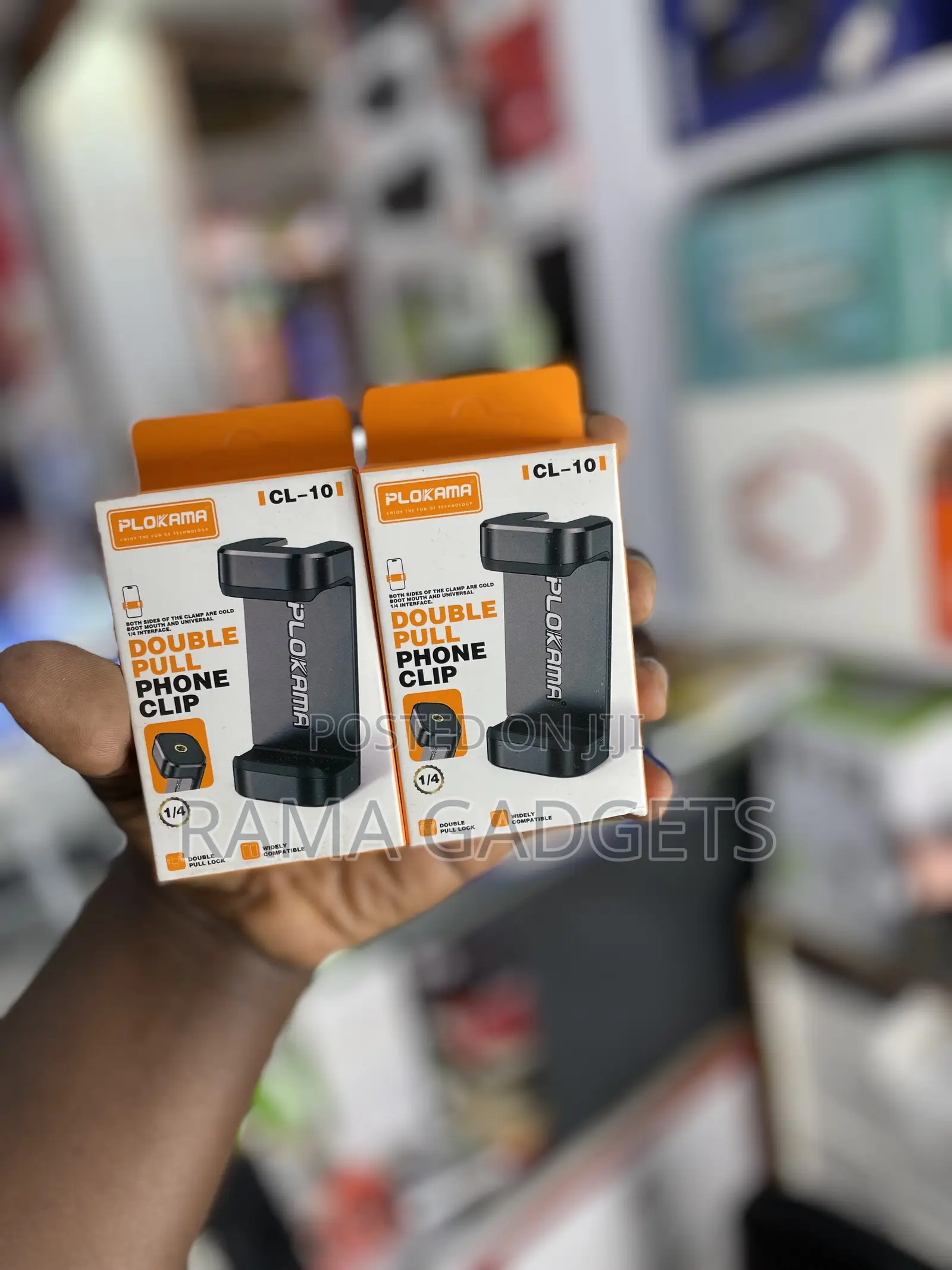 Double Pull Phone Clip