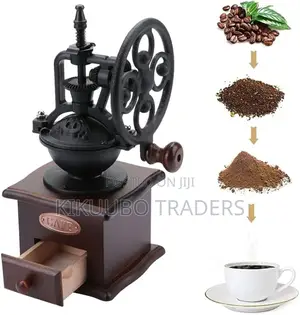 Vintage Wooden Hand Coffee Grinder